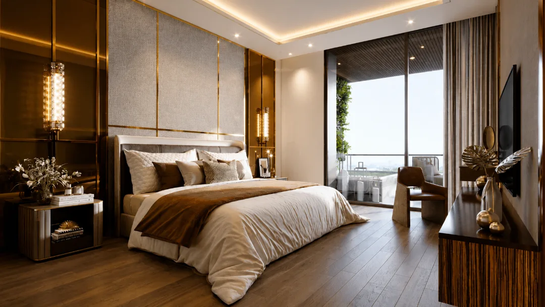 Prestige Thanisandra interiors